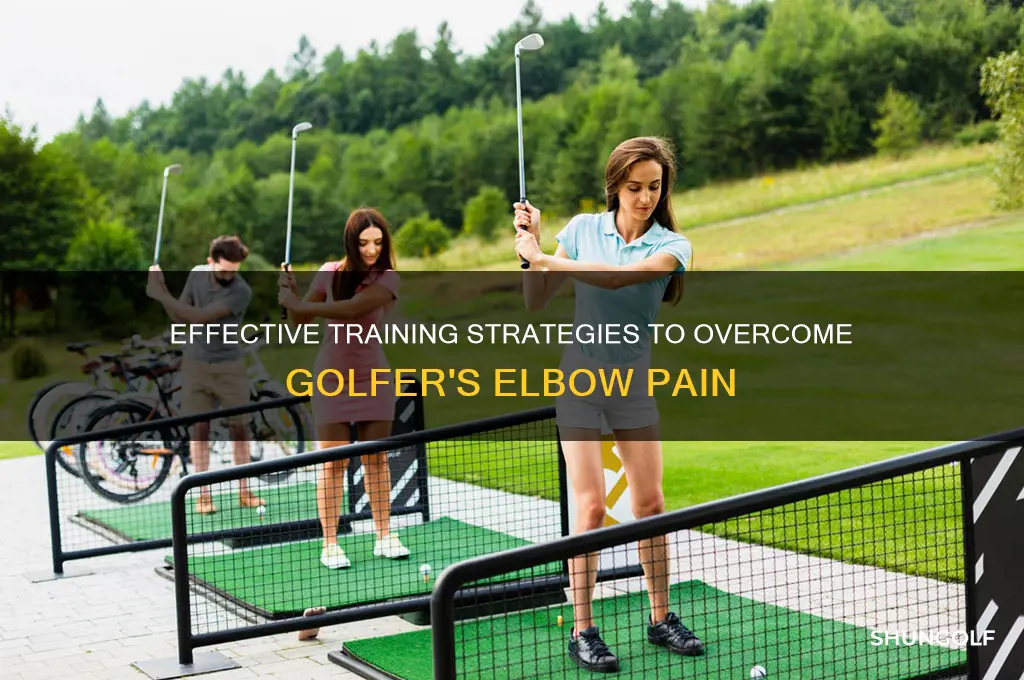 how to train around golfer
