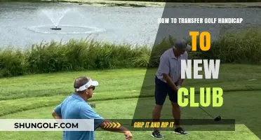 Transferring Your Golf Handicap to a New Club: A Step-by-Step Guide