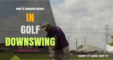 Mastering the Golf Downswing: Effective Weight Transfer Techniques for Power