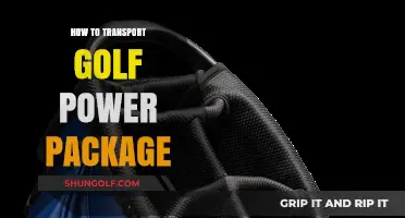 Golf Power Package: Safe Transportation Tips