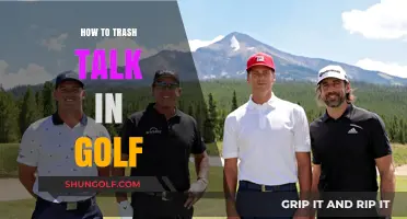 Golf Trash Talk: The Ultimate Guide