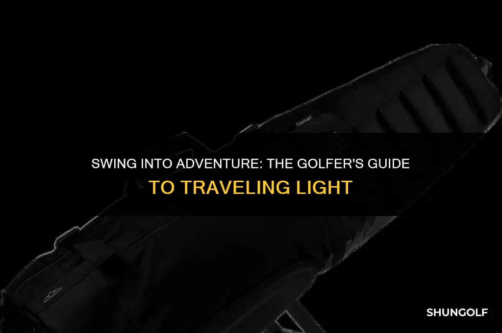 how to travel with a golf bag
