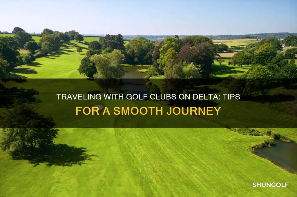 how to travel with golf clubs delta