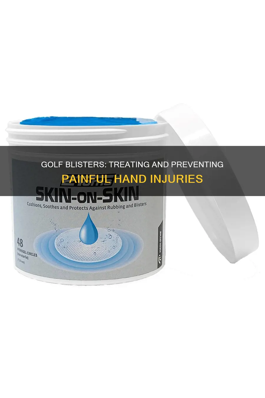 how to treat a golf blister