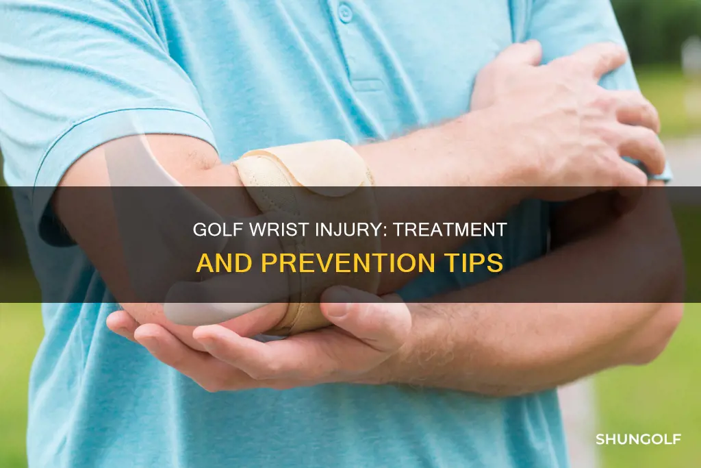 how to treat golf wrist injury