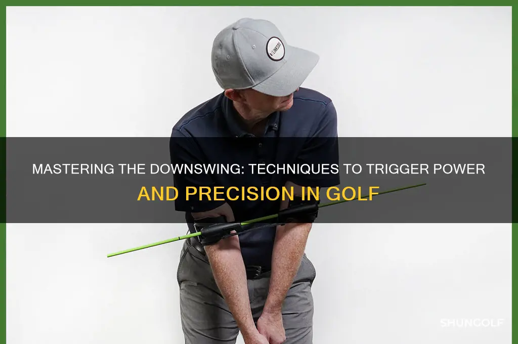 how to trigger the downswing in golf