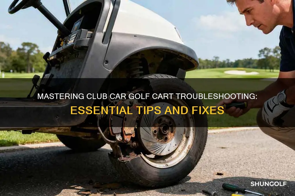 how to troubleshoot a club cart golf cart