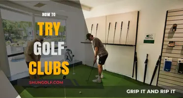 Mastering Your Swing: A Beginner's Guide to Testing Golf Clubs