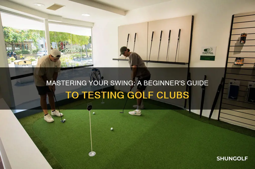 how to try golf clubs