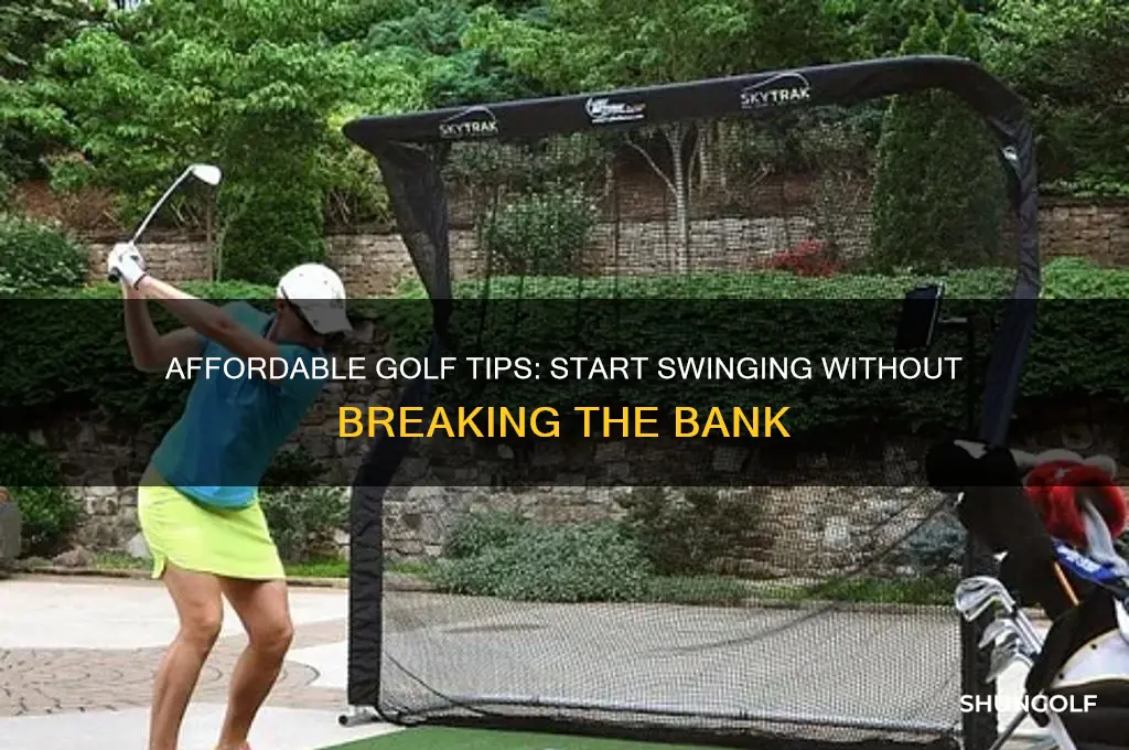 how to try golf without spending a fortune