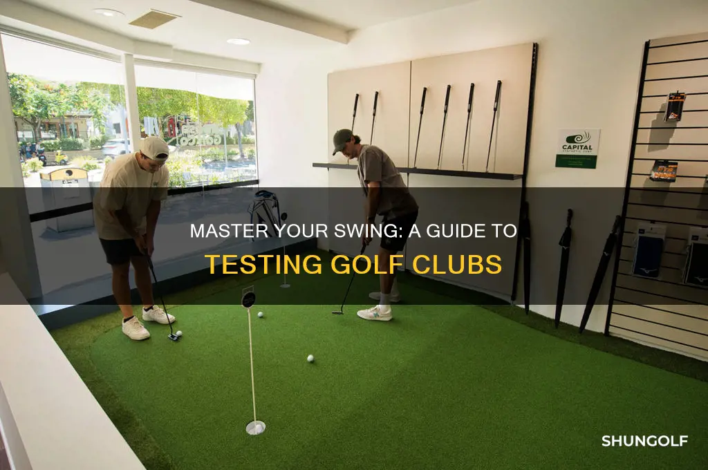 how to try out different golf clubs