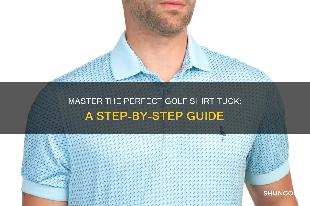 how to tuck in a golf shirt