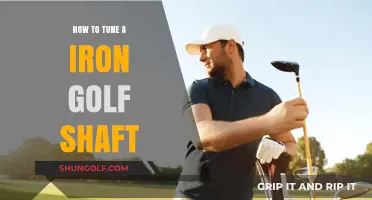 Mastering Iron Golf Shaft Tuning: A Step-by-Step Guide