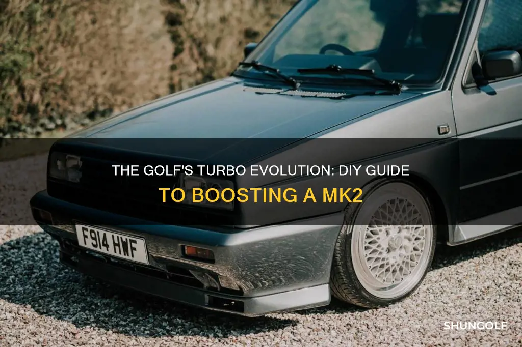 how to turbo a mk2 golf