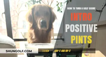 Transform Your Golf Score into Positive Pints: A Creative Guide