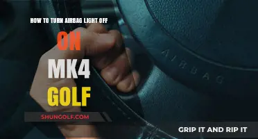 Fixing Your MK4 Golf's Airbag Light: A Step-by-Step Guide