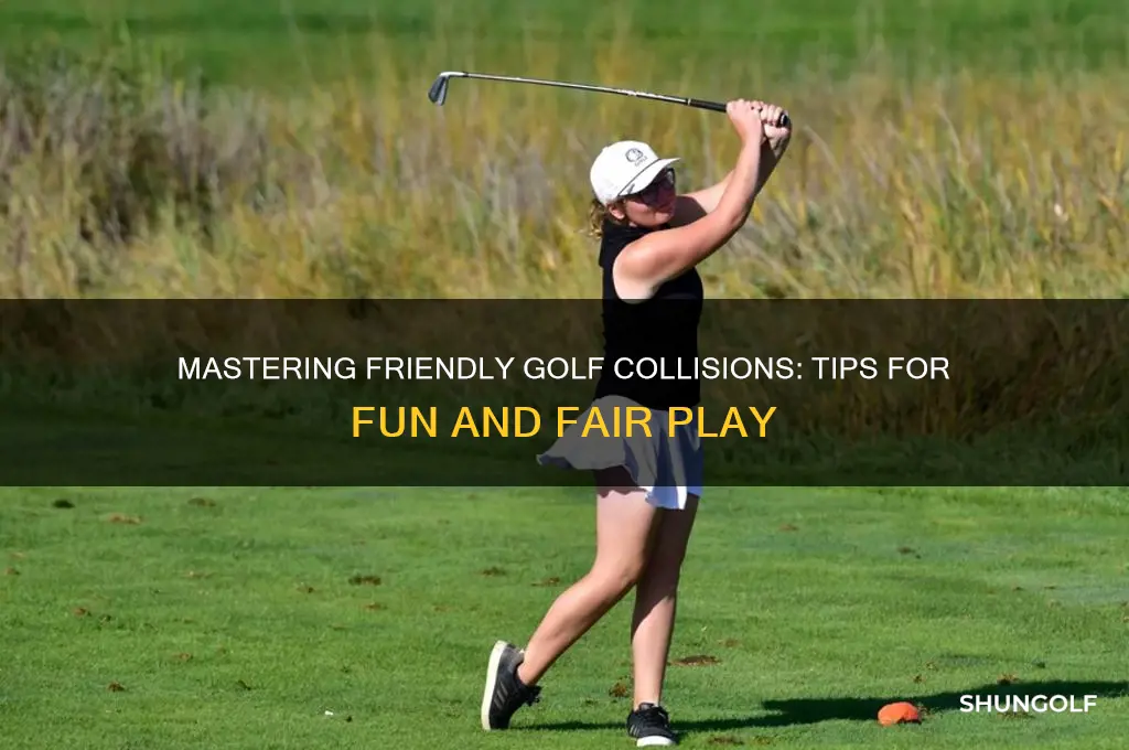 how to turn collision on golf with your friends