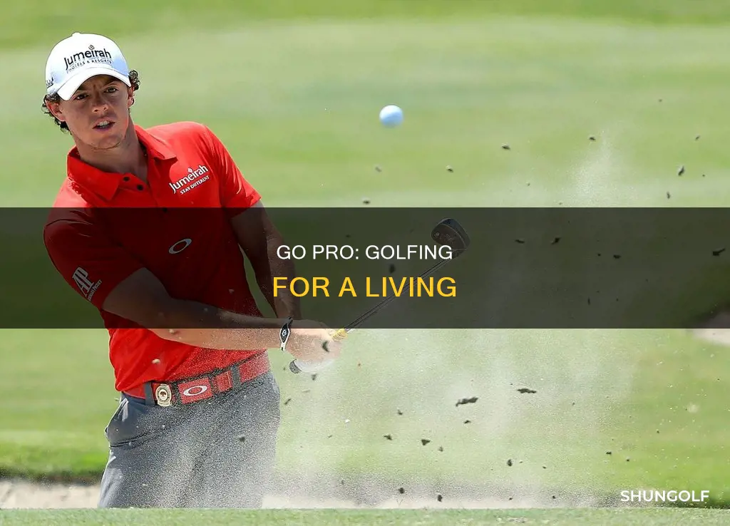 how to turn golf pro