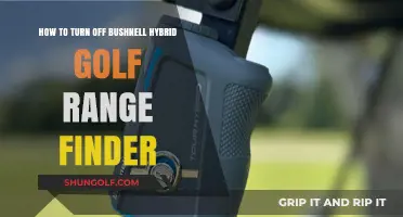 Easy Steps to Power Down Your Bushnell Hybrid Golf Rangefinder