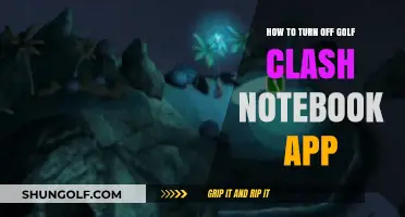 How to Disable the Golf Clash Notebook App: A Quick Guide