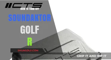 How to Disable Soundaktor in Your Golf R: A Quick Guide