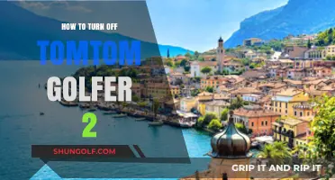 Easy Steps to Power Down Your TomTom Golfer 2 Device