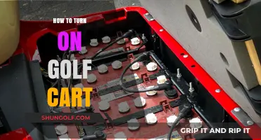 Easy Steps to Start Your Golf Cart: A Beginner's Guide