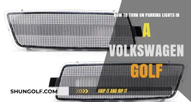 Easy Guide: Activating Parking Lights in Your Volkswagen Golf