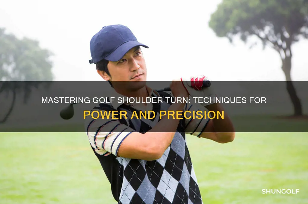 how to turn your shoulders in golf