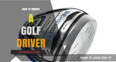 Mastering the Art of Undenting Your Golf Driver: A Comprehensive Guide