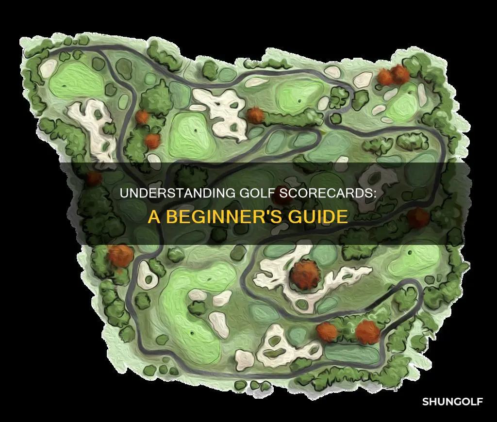how to understand a golf scorecard