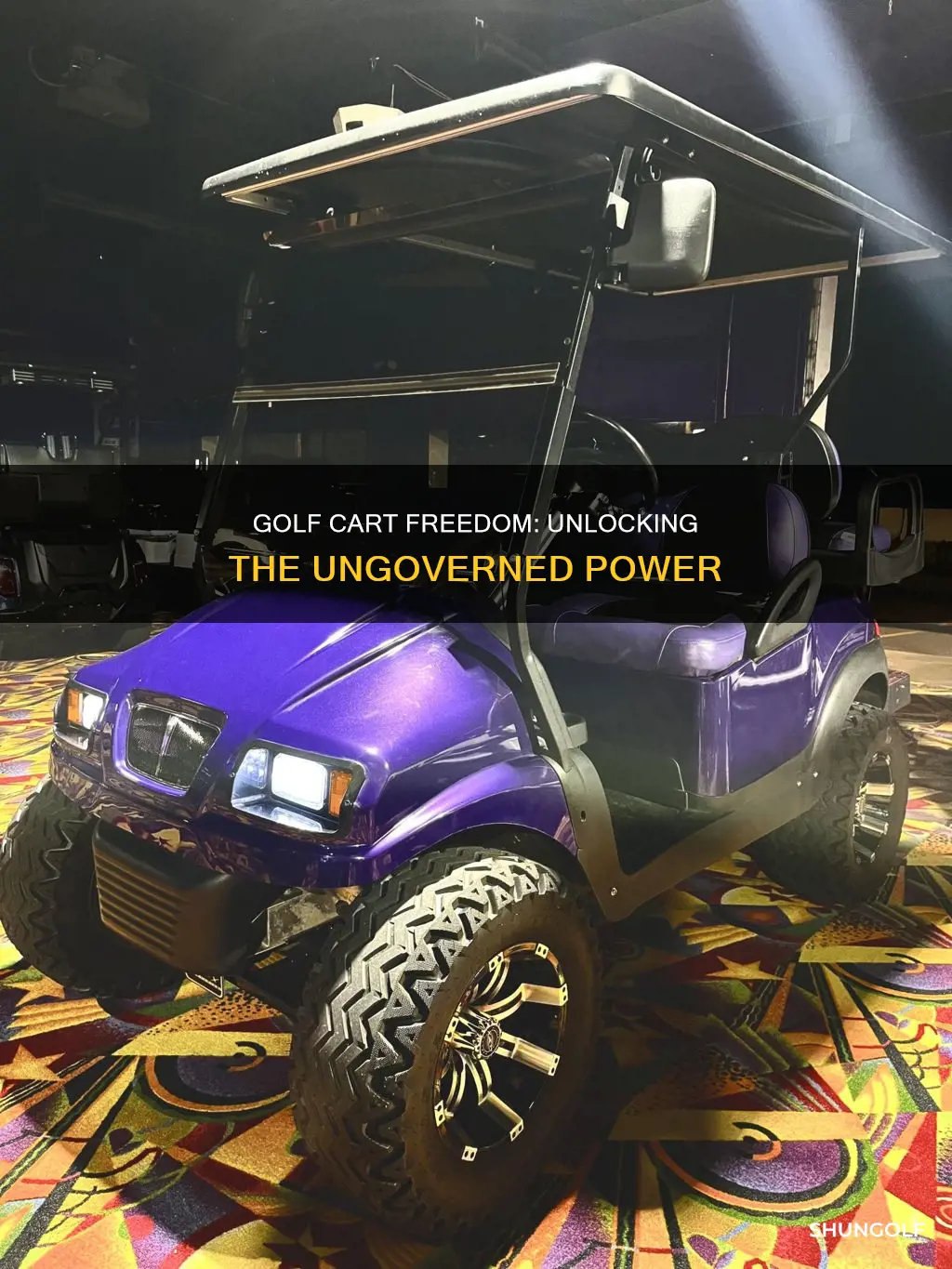 how to ungovern golf carr