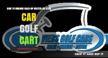 Quick Guide: Disabling the Backup Buzzer on Your Club Car Golf Cart