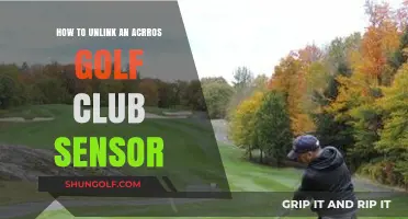 Unlinking Your Arccos Golf Club Sensor: A Step-by-Step Guide