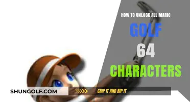 Unlocking Mario Golf 64's Full Roster: A Comprehensive Guide