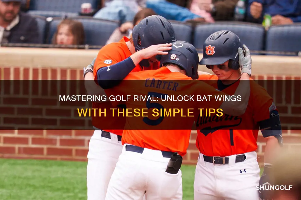 how to unlock bat wings in golf rival
