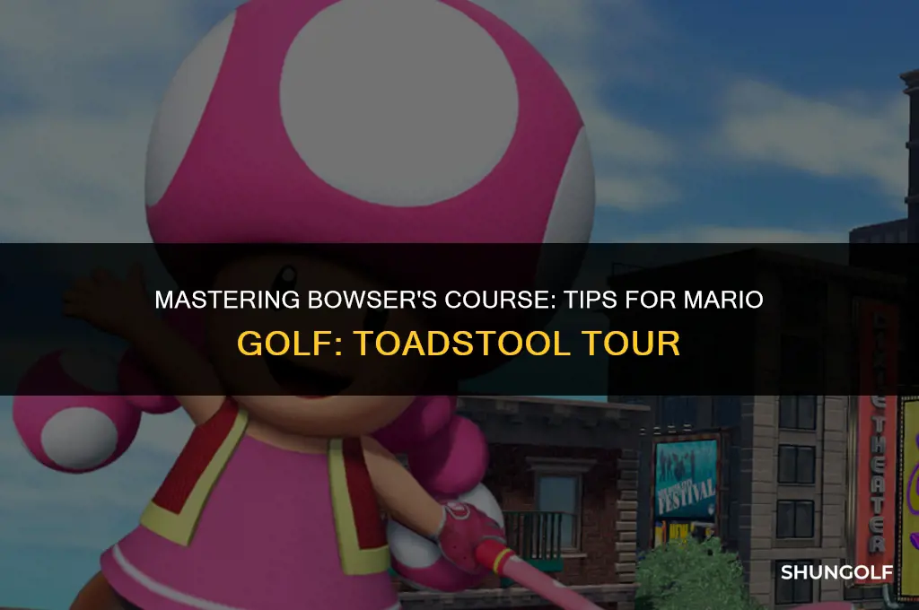 how to unlock bowser course mario golf toadstool tour