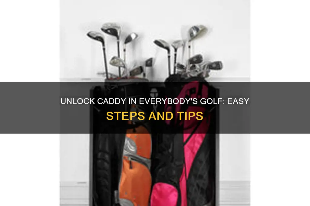 how to unlock caddy everybody