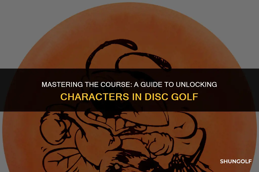 how to unlock characters in sports champions disc golf