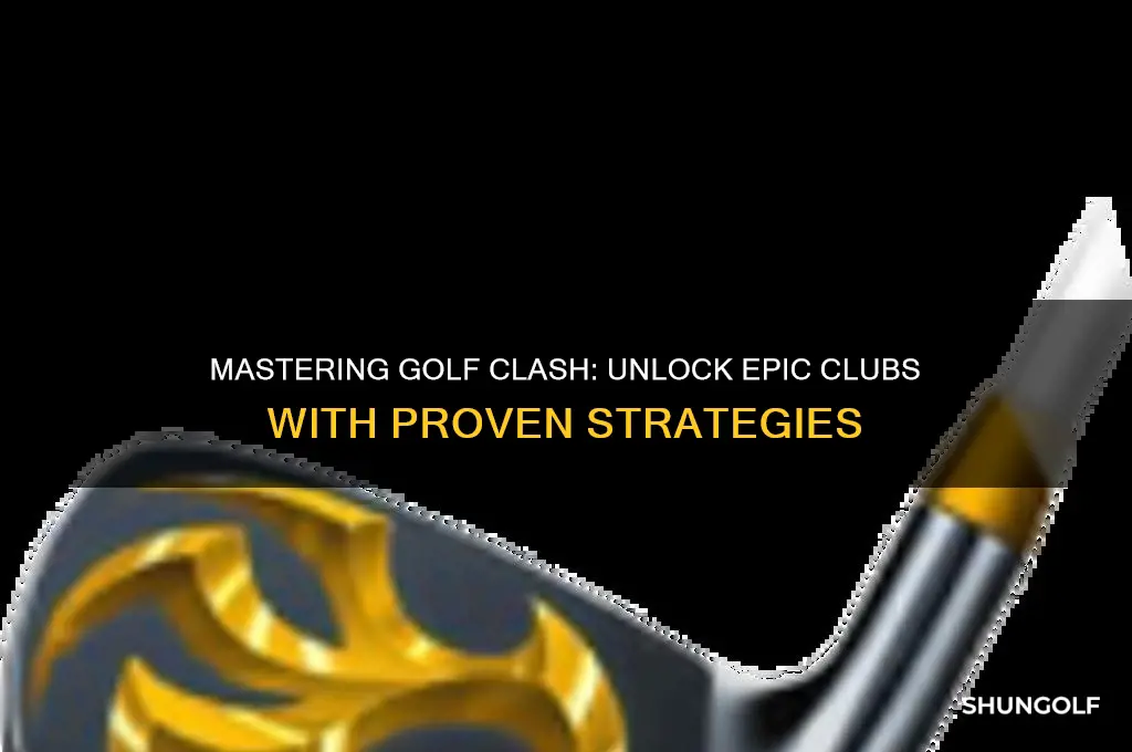 how to unlock epic clubs in golf clash