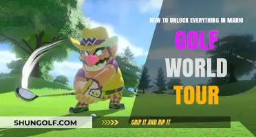 Mastering Mario Golf: Unlock All Features in World Tour