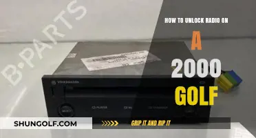 Unlocking Your 2000 Golf Radio: A Step-by-Step Guide