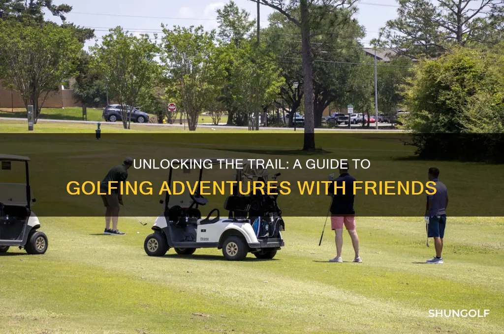 how to unlock trail in golf with your friends