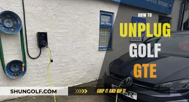 Unplugging Your Golf GTE: A Step-by-Step Guide