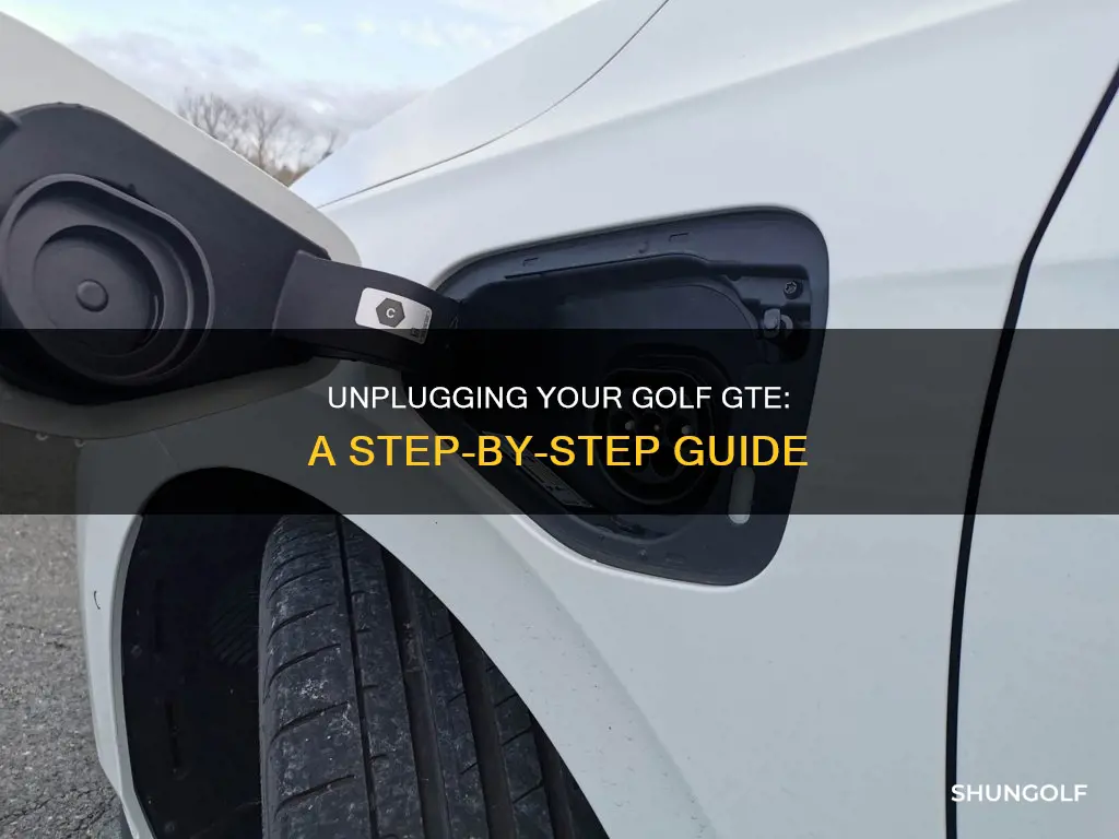 how to unplug golf gte