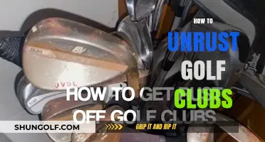 Effective Methods to Remove Rust and Restore Your Golf Clubs