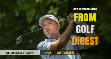 Canceling Golf Digest: A Step-by-Step Guide to Unsubscribing