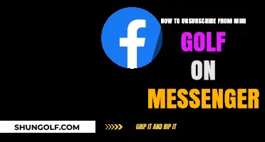 How to Unsubscribe from Mini Golf Notifications on Messenger