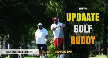 Updating Your Golf Buddy: A Quick Guide to the Latest Features