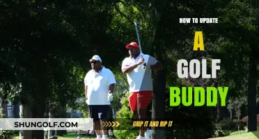 Updating Your Golf Buddy: A Step-by-Step Guide